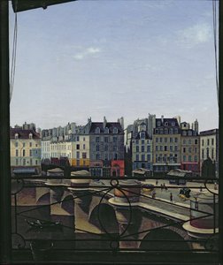 Vue du Pont Neuf, vers 1845 - Joseph Eusebie Prevot